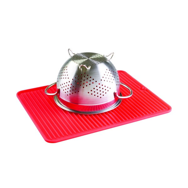 Scurgător veselă iDesign Lineo, 40 x 32 cm, roșu-image-3