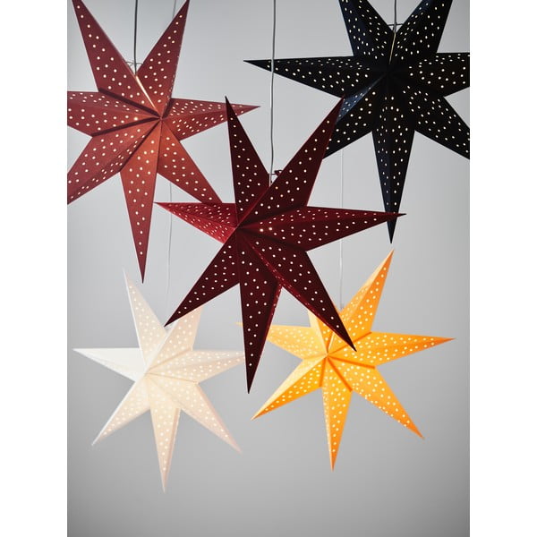 Decorațiune luminoasă burgundy ø 45 cm  cu model de Crăciun Clara – Markslöjd-image-2