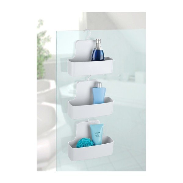Suport pentru produsele de baie Wenko Barcelona, alb-image-4