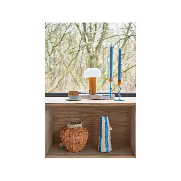 Veioză albă-portocalie LED (înălțime 22,5 cm) Styles – Villa Collection-image-4