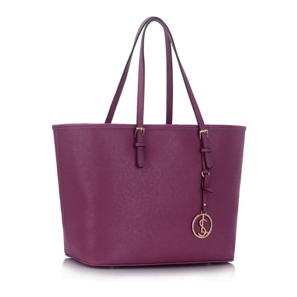 Geantă L&S Bags Tote, violet 