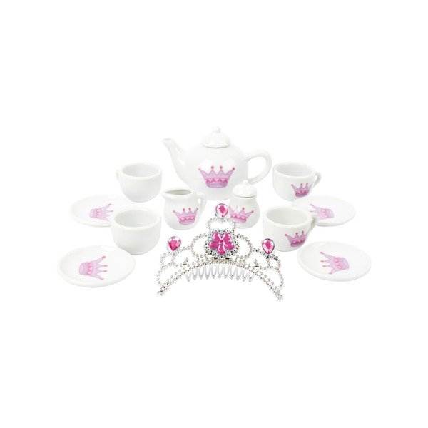Set servit ceai și coroniță pentru copii Legler Crown-image-1