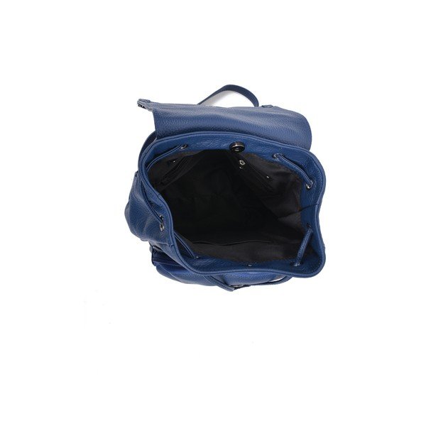 Rucsac din piele Roberta M Aida, albastru-image-4
