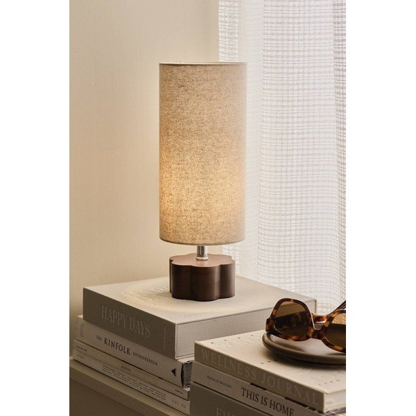 Veioză maro/bej din in (înălțime 33,5 cm) Joline – Ellos Home-image-1