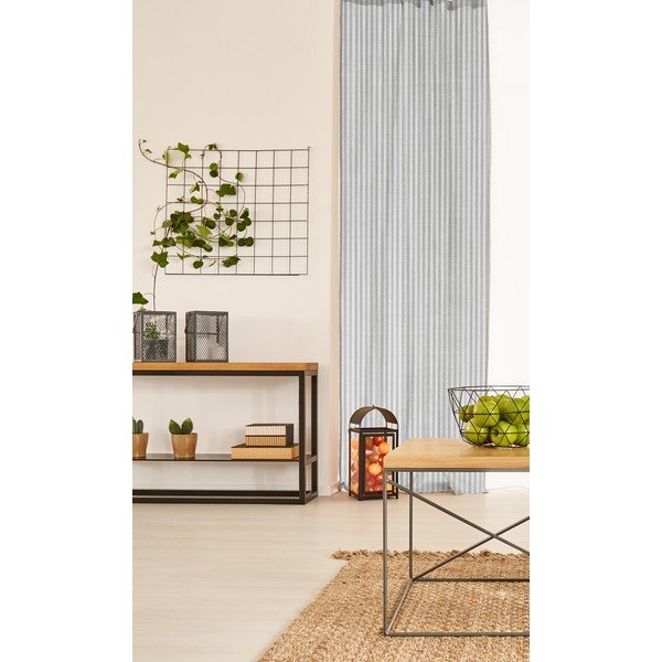 Draperie Really Nice Things Cortina Hogar Grey Marine Stripes, gri-image-1