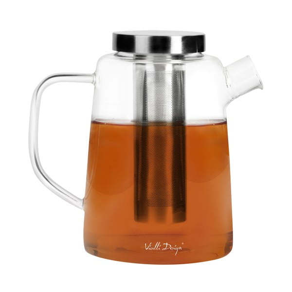 Ceainic din sticlă Vialli Design, 1,5 l-image-2