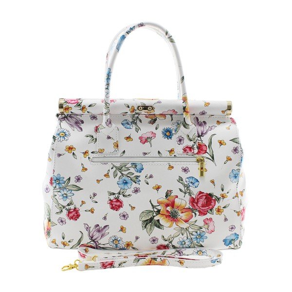 Geantă din piele Chicca Borse Daisy-image-2
