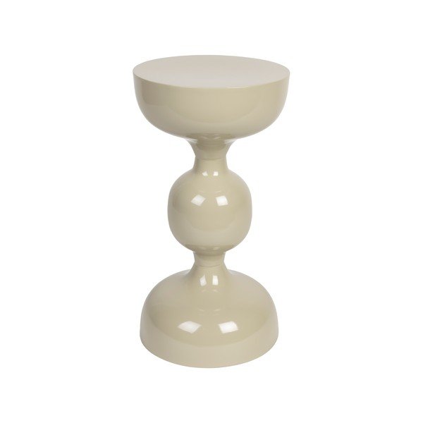 Măsuță auxiliară rotundă din metal ø 31 cm Lars – White Label