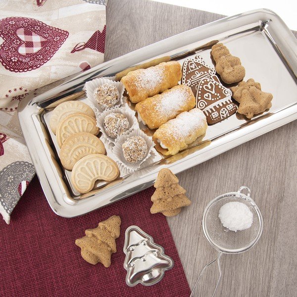 Tavă din oțel inoxidabil 17x38,5 cm Long – Orion-image-1