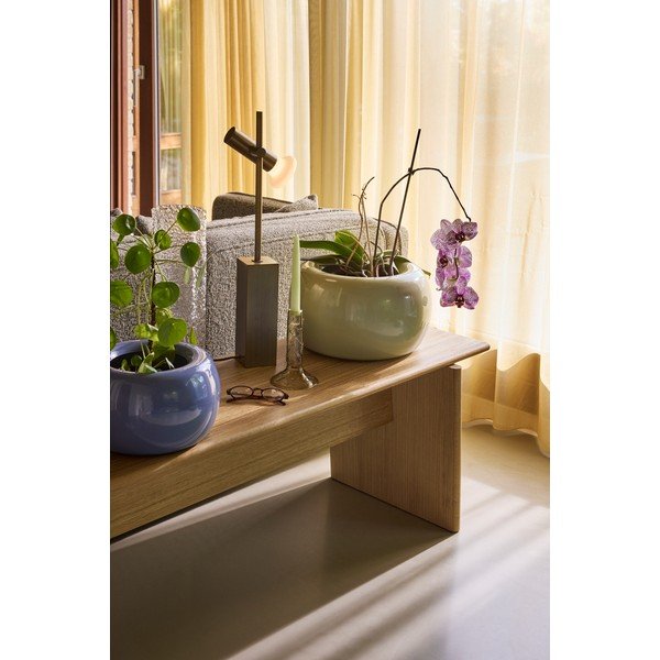 Bancă în culoare naturală din placaj Baenk – Hübsch-image-2