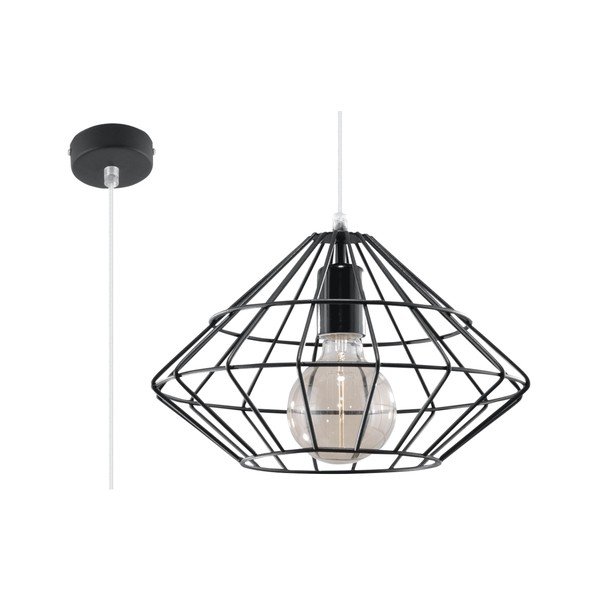 Lustră Sollux Editta, negru-image-3