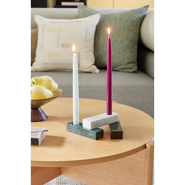 Sfeșnic din piatră Brick – Hübsch-image-1