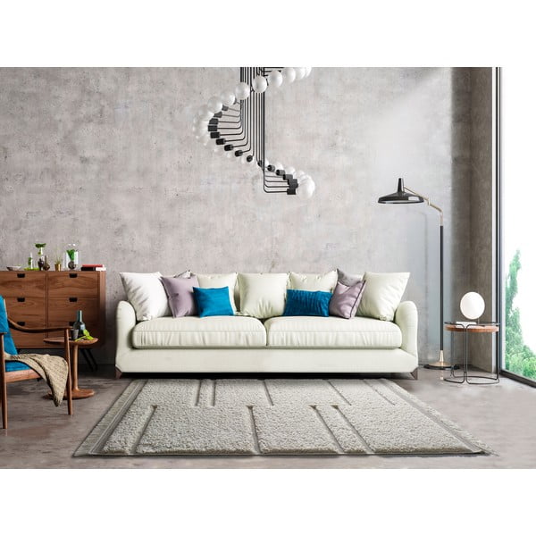 Covor Universal Kai Stripe, 57 x 115 cm, bej-image-1