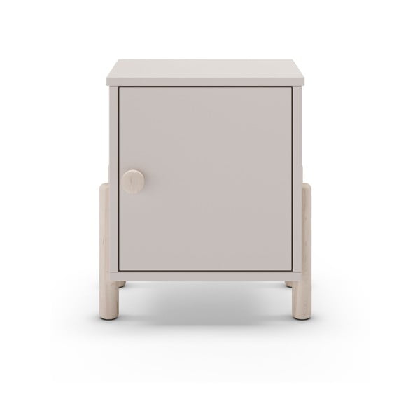 Noptieră de copii crem din lemn de pin Enola – Marckeric