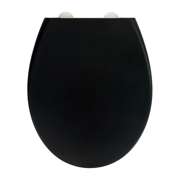 Capac WC Wenko Ikaria, negru-image-1