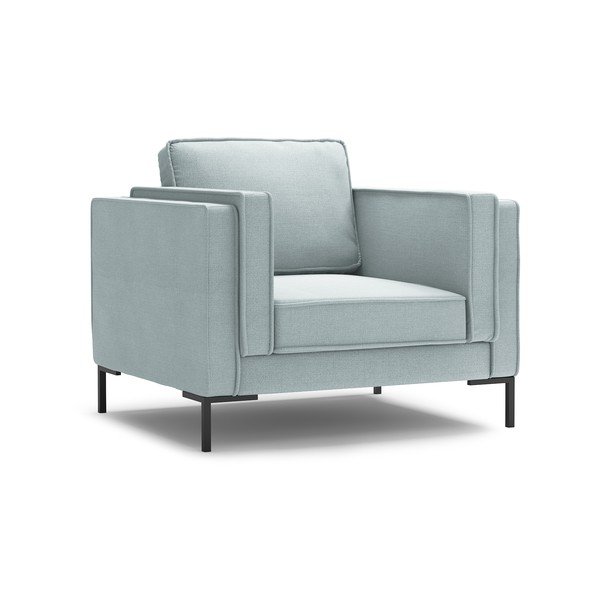 Fotoliu Milo Casa Attilio, albastru deschis-image-2