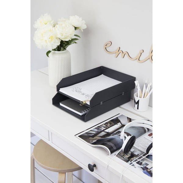 Organizatoare pentru documente 2 buc. din carton Hakan – Bigso Box of Sweden-image-1