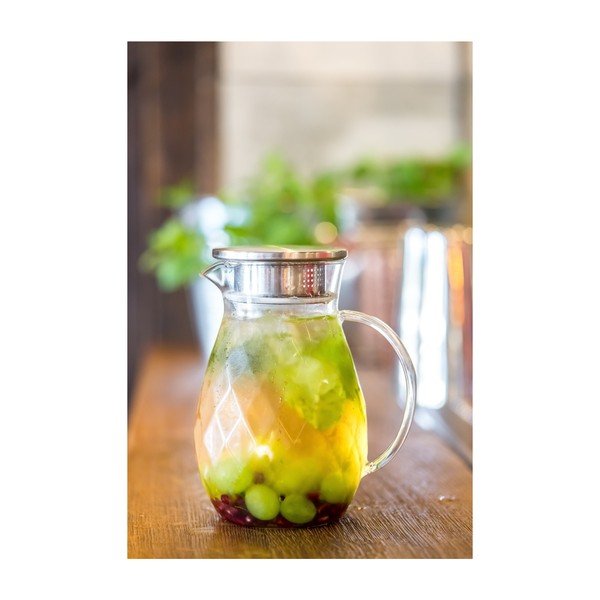 Set carafă cu 6 pahare Vialli Design Peter-image-2