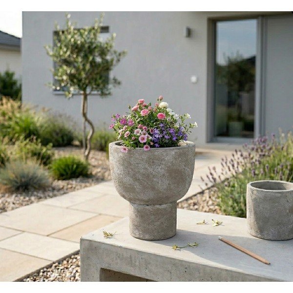 Ghiveci din teracotă ø 20 cm Hector – Bizzotto-image-1