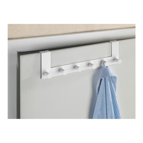 Cuier de ușă alb din metal 39 cm Celano – Wenko-image-3