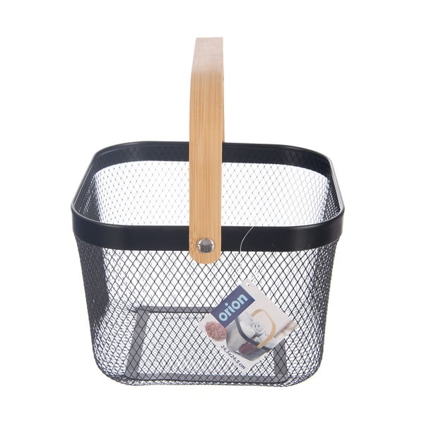 Coș de depozitare din sârmă din metal 24,5x24,5x30 cm Radka – Orion-image-2