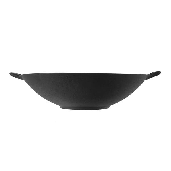 Tigaie tip wok din fontă ø 30 cm Litina – Orion-image-4