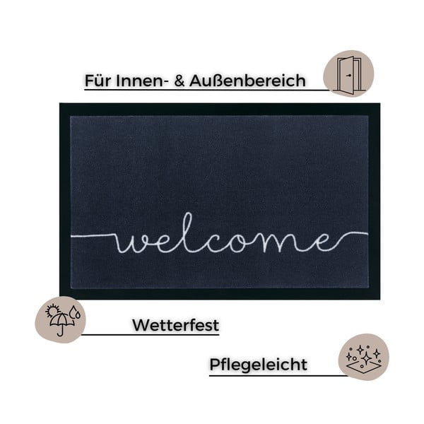 Covoraș de intrare 45x75 cm Cozy Welcome – Hanse Home-image-2