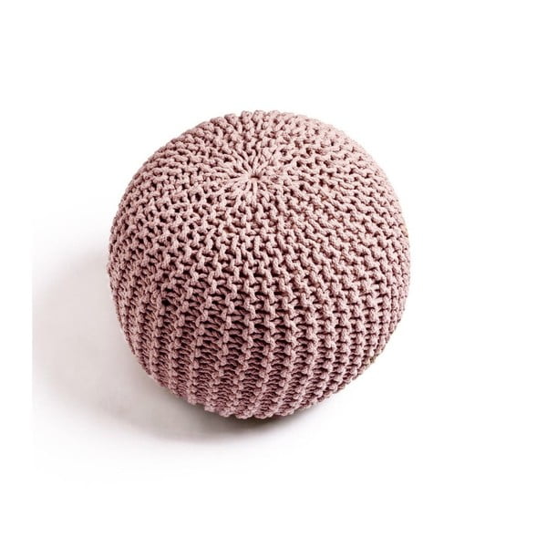 Pouf pentru șezut Bonami Essentials, roz antic-image-1