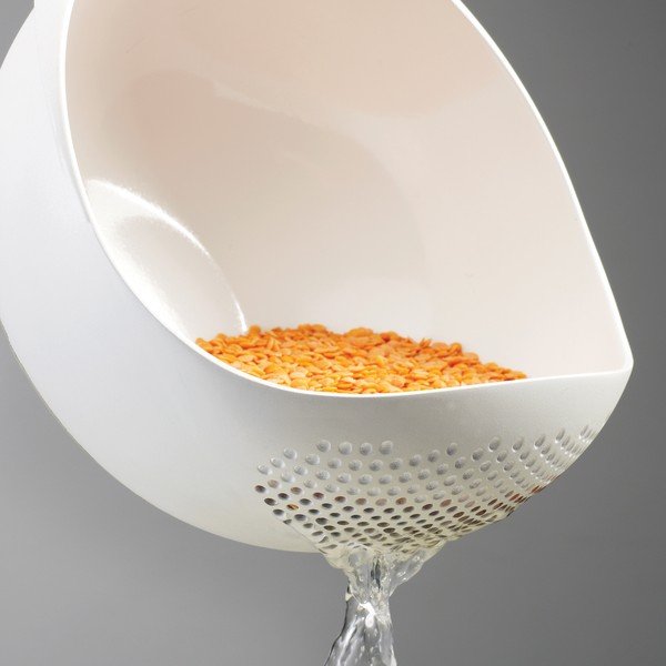 Bol cu strecurătoare Joseph Joseph Prep&Serve, lungime 29 cm, verde-image-2