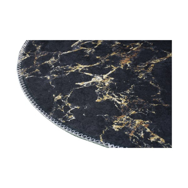 Covor rotund gri ø 160 cm - Vitaus-image-2