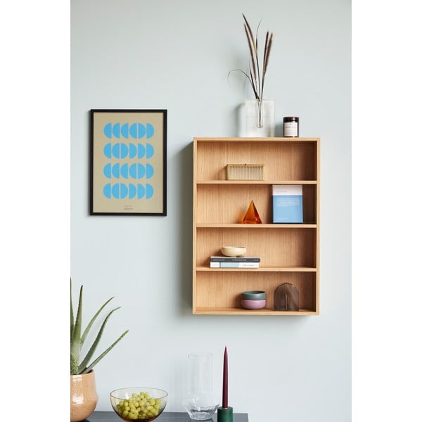 Etajeră din lemn de stejar Cubbie – Hübsch-image-1