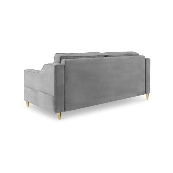Canapea cu 2 locuri Mazzini Sofas Marigold, gri-image-1