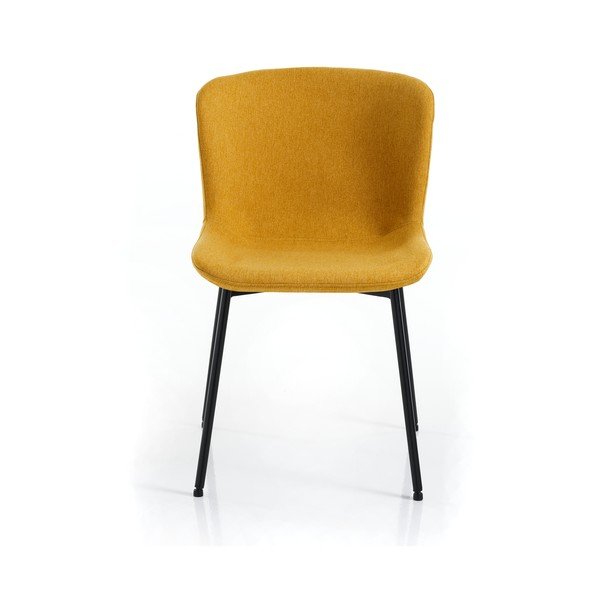 Scaune de dining galben-ocru 2 buc. Snug – Tomasucci-image-4