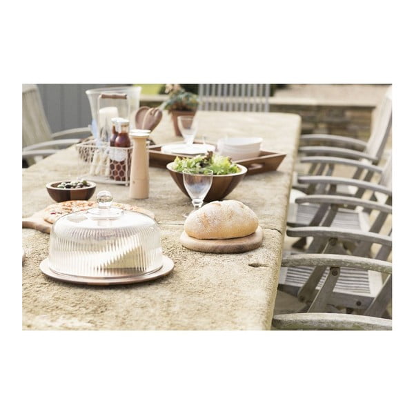 Tacâm din lemn de salcâm pentru salată T&G Woodware Tuscan-image-1