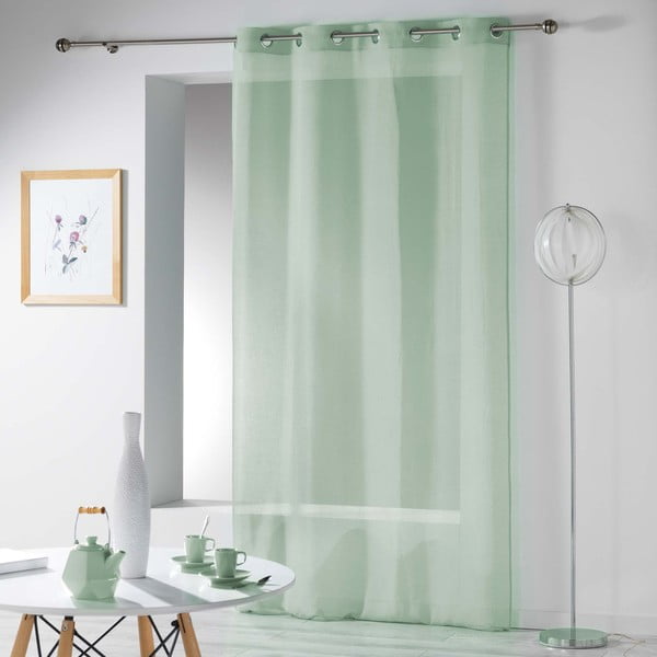 Perdea verde-deschis 140x240 cm Telma – douceur d'intérieur-image-2