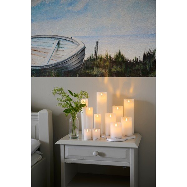 Lumânări LED 3 buc. (înălțime 15 cm) Sara – Sirius-image-2