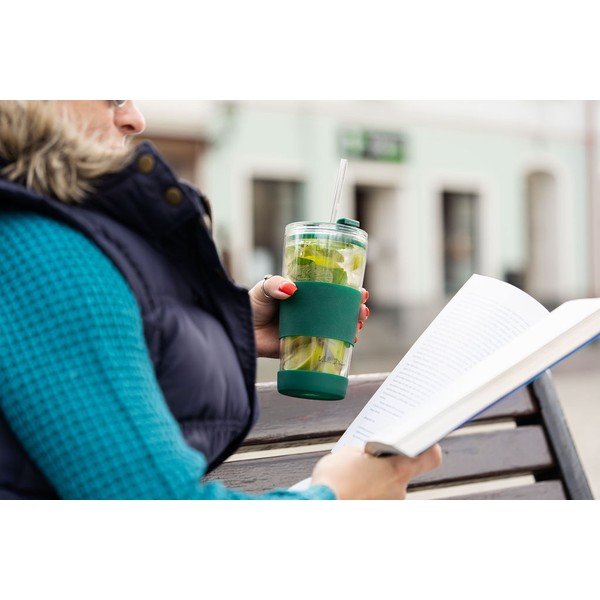 Cană termos verde 600 ml Fuori – Vialli Design-image-2