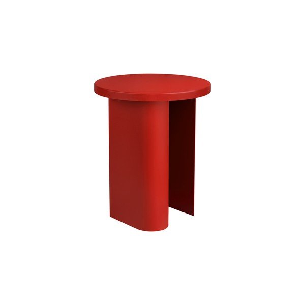 Măsuță auxiliară rotundă din metal ø 35 cm Sato – noo.ma