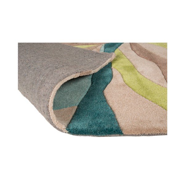 Covor Flair Rugs Infinite Splinter Teal, 80 x 150 cm-image-2
