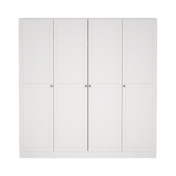 Șifonier alb 195,5x200 cm Billund – Tvilum