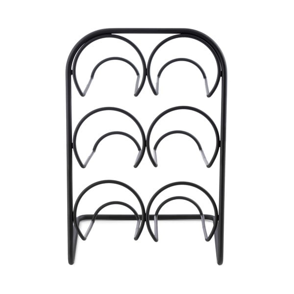 Suport pentru sticle de vin din metal număr sticle 6 – Compactor-image-4