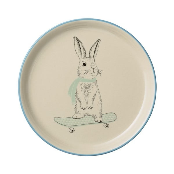 Farfurie din ceramică pentru copii Bloomingville Marius, ⌀ 25 cm