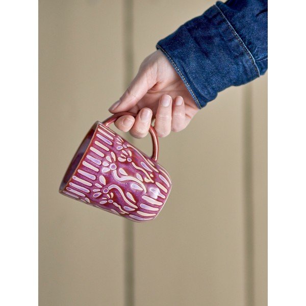 Cană mov din gresie ceramică 150 ml Samsin – Bloomingville-image-1