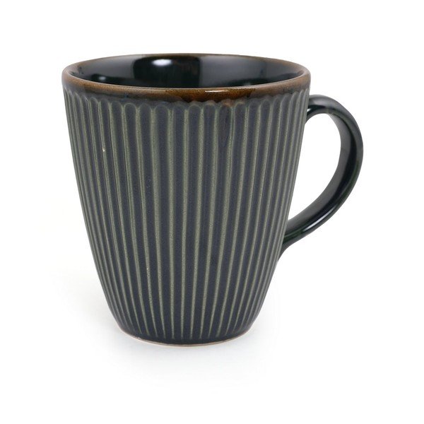 Căni verde-închis 6 buc. din ceramică 0.3 l – Hermia-image-2