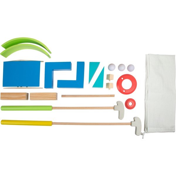 Set de mini golf din lemn pentru exterior Legler Active-image-2