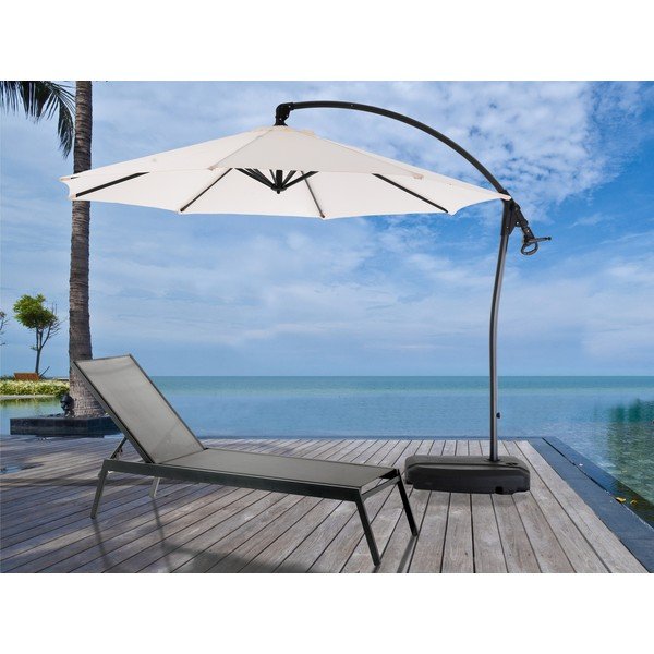 Umbrelă de soare albă ø 300 cm Sirolo – Tomasucci-image-1