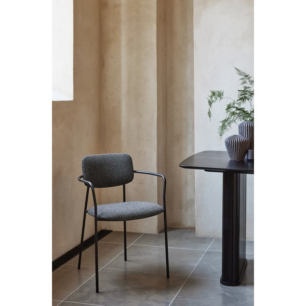 Scaun de dining gri închis Zama – Unique Furniture-image-1