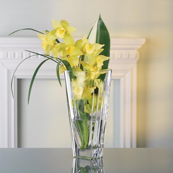 Vază din cristal Nachtmann Art Deco, înălțime 28 cm-image-2