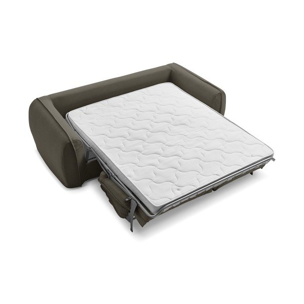 Canapea taupe pentru dormitul zilnic/extensibilă 236 cm Archimede – Bobochic Paris-image-4