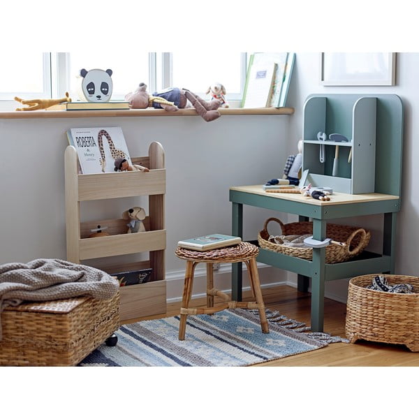 Bibliotecă de perete pentru copii din lemn de paulownia 38x70 cm Moris – Bloomingville Mini-image-1